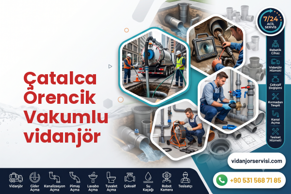 Çatalca Örencik Vakumlu vidanjör