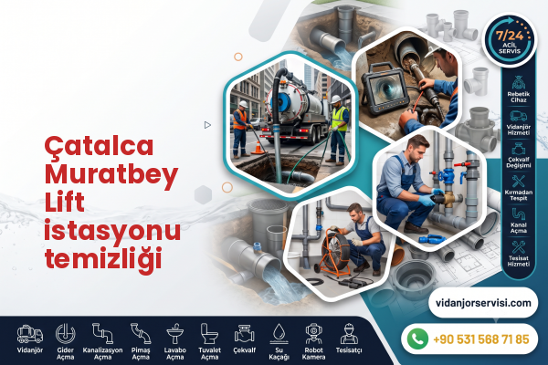 Çatalca Muratbey Lift istasyonu temizliği