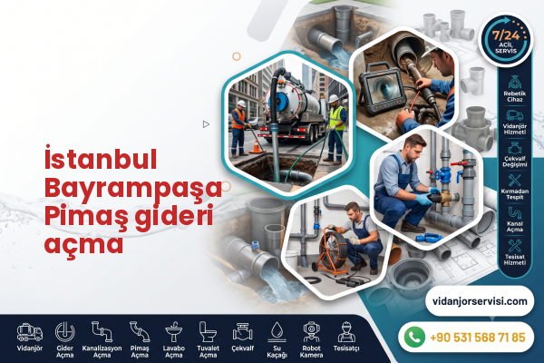 İstanbul Bayrampaşa Pimaş gideri açma