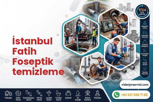 İstanbul Fatih Foseptik temizleme