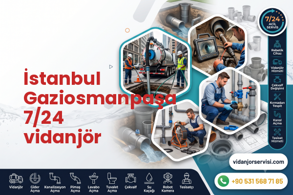 İstanbul Gaziosmanpaşa 7/24 vidanjör