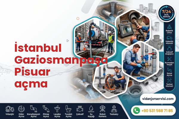 İstanbul Gaziosmanpaşa Pisuar açma