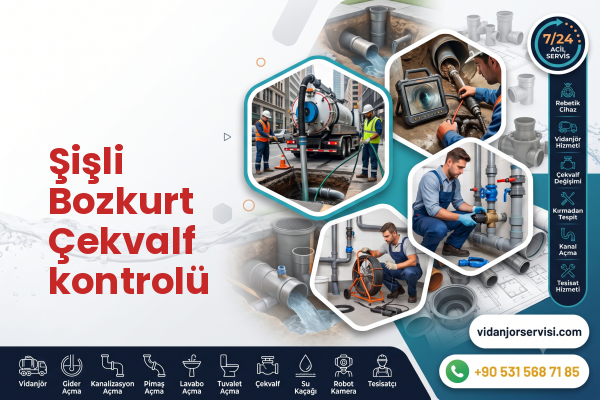 Şişli Bozkurt Çekvalf kontrolü