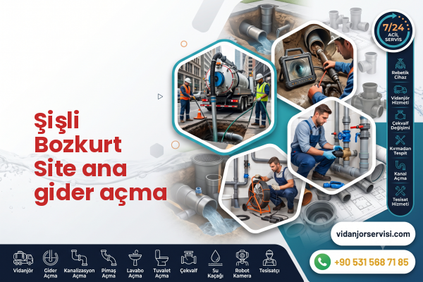 Şişli Bozkurt Site ana gider açma