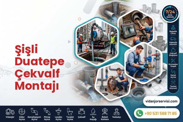 Şişli Duatepe Çekvalf Montajı