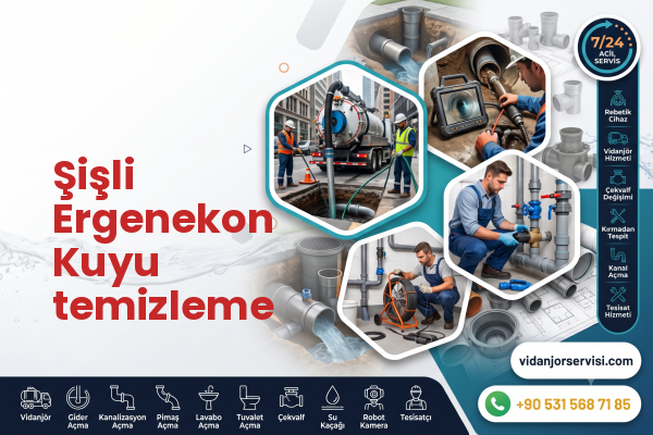 Şişli Ergenekon Kuyu temizleme