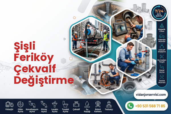 Şişli Feriköy Çekvalf Değiştirme