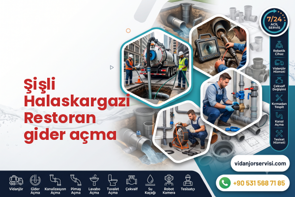 Şişli Halaskargazi Restoran gider açma