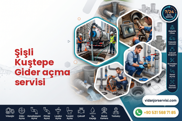 Şişli Kuştepe Gider açma servisi