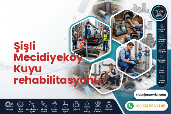 Şişli Mecidiyeköy Kuyu rehabilitasyonu