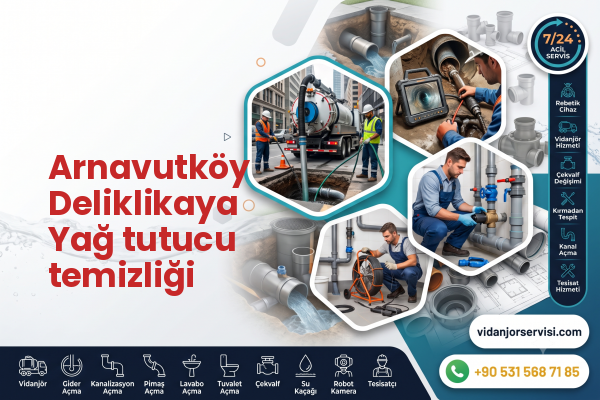 Arnavutköy Deliklikaya Yağ tutucu temizliği