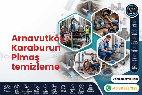 Arnavutköy Karaburun Pimaş temizleme