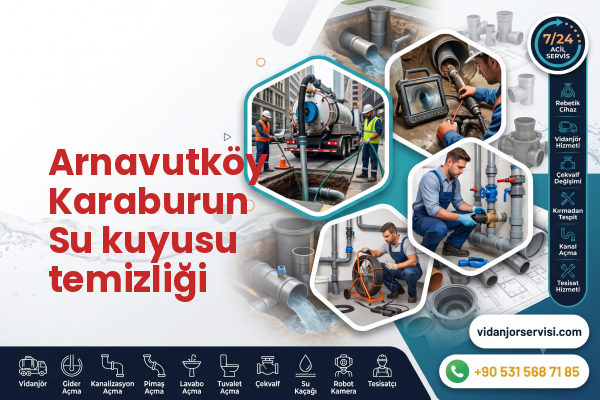 Arnavutköy Karaburun Su kuyusu temizliği