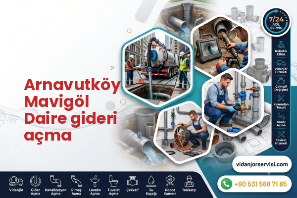 Arnavutköy Mavigöl Daire gideri açma