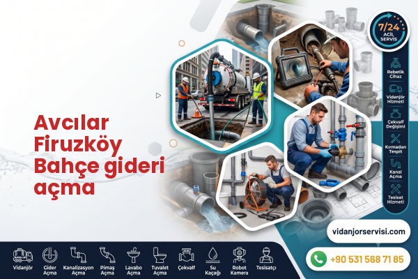 Avcılar Firuzköy Bahçe gideri açma