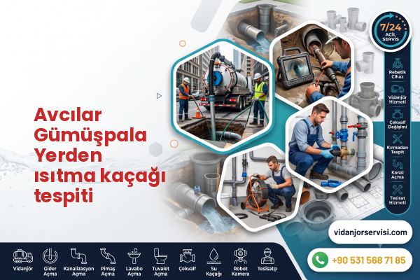 Avcılar Gümüşpala Yerden ısıtma kaçağı tespiti