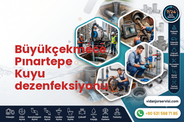 Büyükçekmece Pınartepe Kuyu dezenfeksiyonu