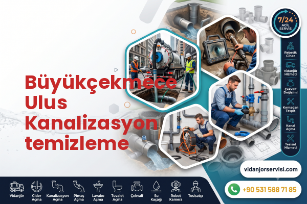 Büyükçekmece Ulus Kanalizasyon temizleme