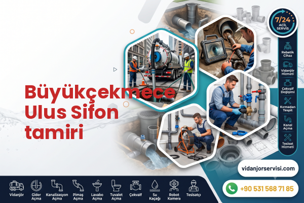 Büyükçekmece Ulus Sifon tamiri