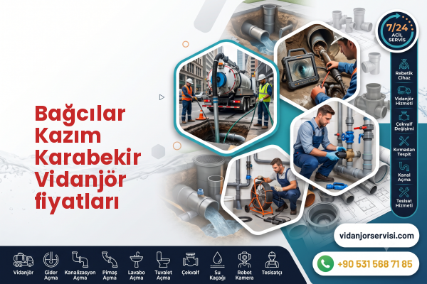 Bağcılar Kazım Karabekir Vidanjör fiyatları