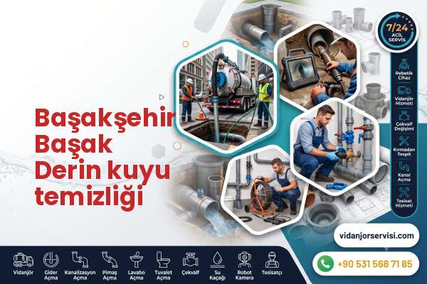 Başakşehir Başak Derin kuyu temizliği
