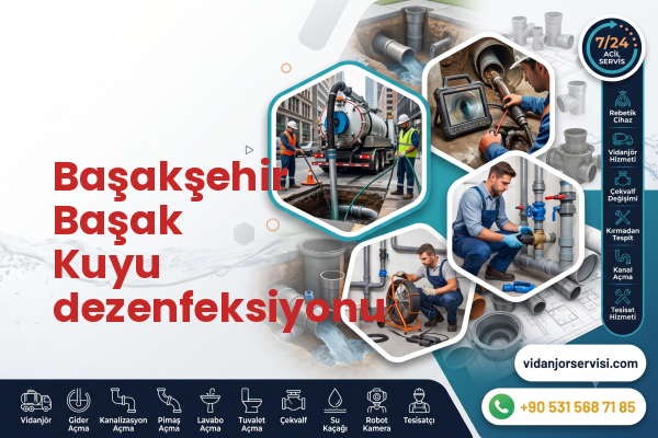 Başakşehir Başak Kuyu dezenfeksiyonu