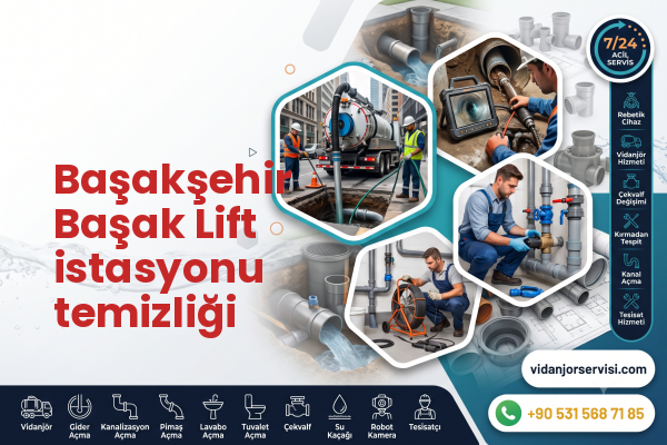 Başakşehir Başak Lift istasyonu temizliği