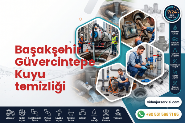 Başakşehir Güvercintepe Kuyu temizliği