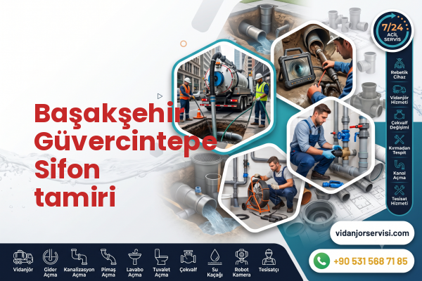 Başakşehir Güvercintepe Sifon tamiri
