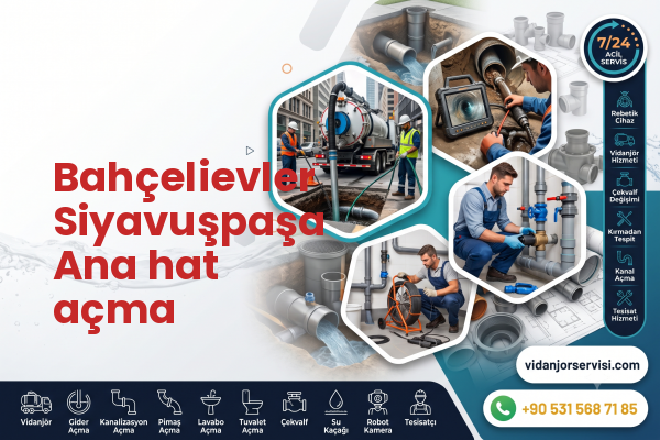 Bahçelievler Siyavuşpaşa Ana hat açma