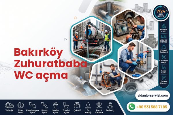 Bakırköy Zuhuratbaba WC açma