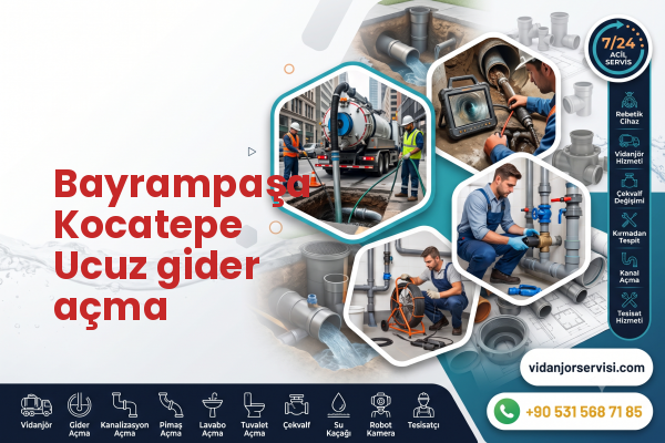 Bayrampaşa Kocatepe Ucuz gider açma