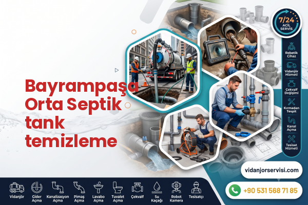 Bayrampaşa Orta Septik tank temizleme