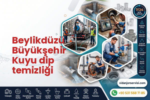 Beylikdüzü Büyükşehir Kuyu dip temizliği