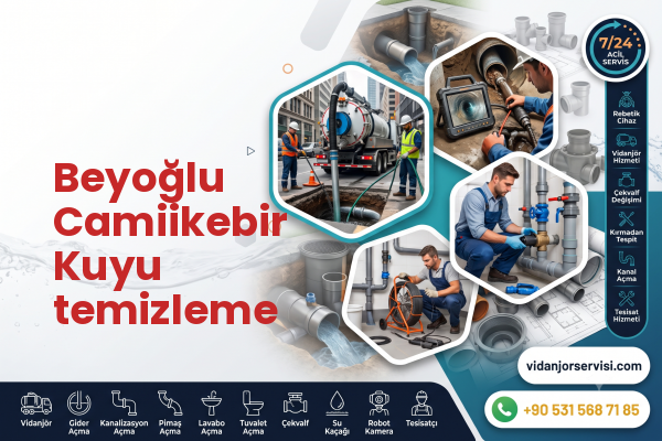 Beyoğlu Camiikebir Kuyu temizleme