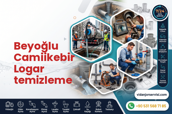 Beyoğlu Camiikebir Logar temizleme