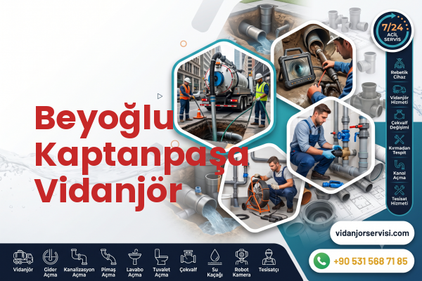 Beyoğlu Kaptanpaşa Vidanjör
