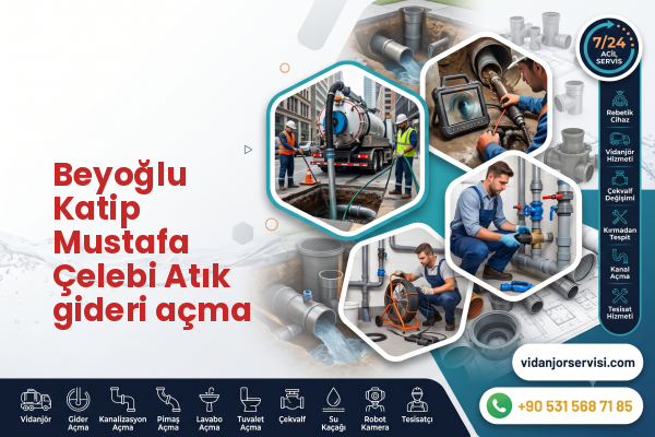 Beyoğlu Katip Mustafa Çelebi Atık gideri açma
