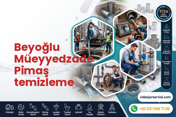Beyoğlu Müeyyedzade Pimaş temizleme