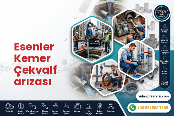 Esenler Kemer Çekvalf arızası