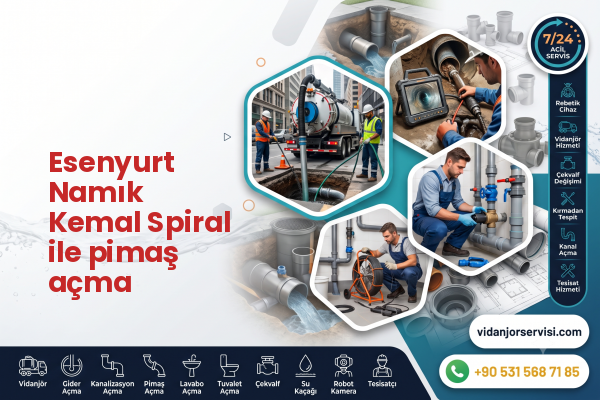 Esenyurt Namık Kemal Spiral ile pimaş açma