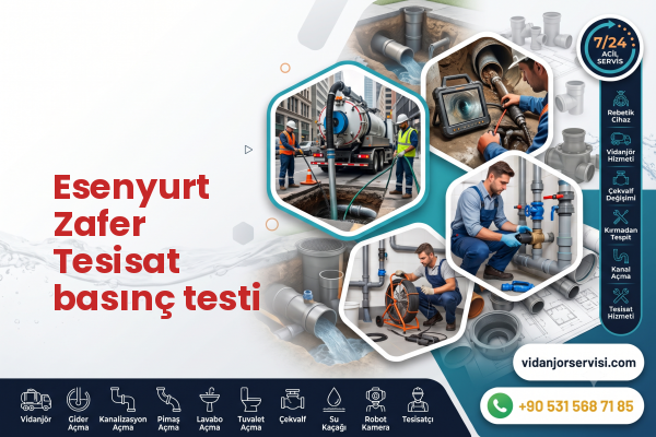 Esenyurt Zafer Tesisat basınç testi