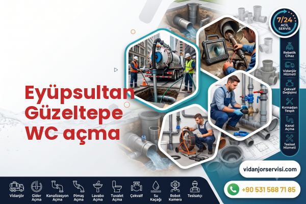 Eyüpsultan Güzeltepe WC açma