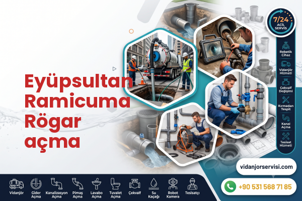 Eyüpsultan Ramicuma Rögar açma