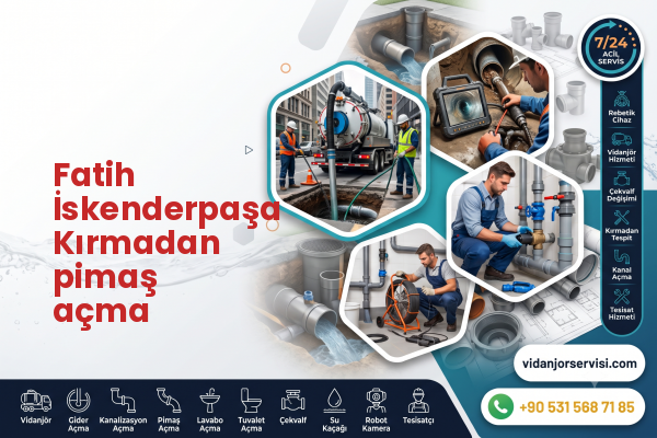Fatih İskenderpaşa Kırmadan pimaş açma