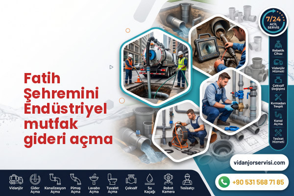 Fatih Şehremini Endüstriyel mutfak gideri açma