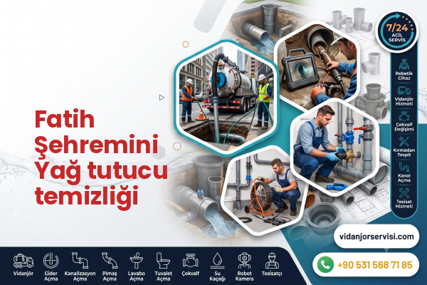 Fatih Şehremini Yağ tutucu temizliği