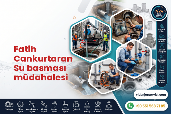 Fatih Cankurtaran Su basması müdahalesi
