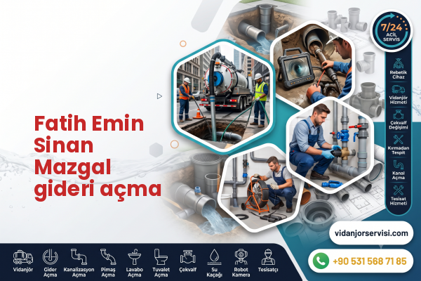 Fatih Emin Sinan Mazgal gideri açma