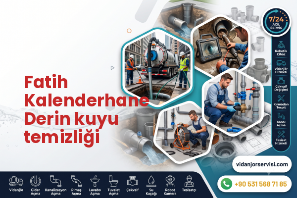 Fatih Kalenderhane Derin kuyu temizliği
